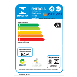 Cooktop Atlas U.top 4 Bocas Acendimento Automático - 7