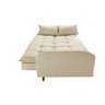 Sofa Cama 202cm X 92cm em Linho Cannes - 7