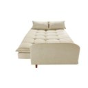 Ver imagem 7 de Sofa Cama 202cm x 92cm em Linho Cannes