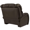 Ver imagem 5 de Poltrona do Papai Reclinável Napoli Manual Gatilho Pu Marrom Fh1 - D\'rossi