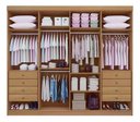 Ver imagem 3 de Guarda Roupa Daymond Ripado Cinamomo