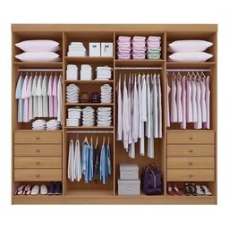 Guarda Roupa Daymond Ripado Cinamomo - 4
