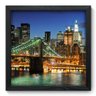 Quadro Decorativo - Nova Iorque - 33cm x 33cm - 046qnmbp - 1