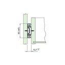Ver imagem 3 de Corrediça Telescópica Inox 201 Tn H45 Extensão Total Prolongada 40kg Fgvtn 350 Mm - 545tn08ss35010
