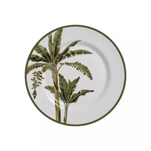 Conjunto com 6 Pratos de Sobremesa Malibu Ø21cm Alleanza Cerâmica