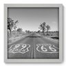 Quadro Decorativo - Rota 66 - 33cm x 33cm - 060qnmbb - 1