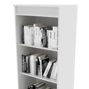Ver imagem 7 de Estante Armário Alta Livreiro Multiuso Office 4 Prateleiras Branco