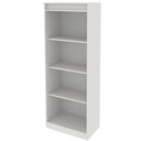Ver imagem 5 de Estante Armário Alta Livreiro Multiuso Office 4 Prateleiras Branco