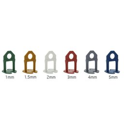 Nivelador Espaçador Piso Porcelanato Fit Eco 3 Mm Vm 1000 Pc - 6