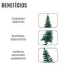 Árvore de Natal 120cm Verde para Enfeitar - 1 Unidade - 2