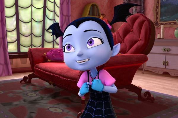 Painel Decorativo Festa Vampirina #05 - 120x80 - 1