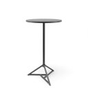 Ver imagem 2 de Mesa Bistrô Alta Aço Bar Cozinha Balcão Dot Maiart Preta