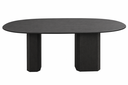 Ver imagem 1 de Mesa de Jantar Orgânica Cora 160x90cm Base Dupla