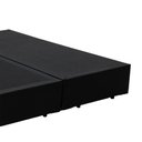 Ver imagem 2 de Base Box King Bipartido HomeQueen Corino Preto 40x193x203