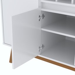 Buffet Luxo 4 Portas com Adega - 5