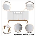 Ver imagem 2 de Buffet Luxo 4 Portas com Adega