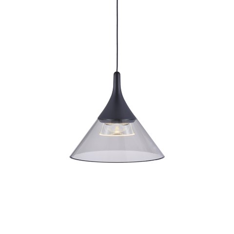 Lustre Pendente Nordecor Thom 2694 Preto Led Bivolt Preto 2694