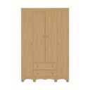 Ver imagem 5 de Guarda-roupa Infantil 122cm 4 Portas e 2 Gavetas Dengo Multimóveis Mp4438 Madeirado