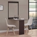 Ver imagem 1 de Mesa Dobrável Retrátil de Parede 100x64 Preto