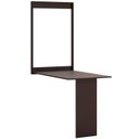 Ver imagem 3 de Mesa Dobrável Retrátil de Parede 100x64 Preto