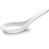 Colher de Sopa Chinesa Comida Asiática Melamina Branca 10ml Alça Longa Haus Concept - 1
