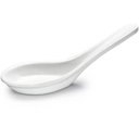 Ver imagem 1 de Colher de Sopa Chinesa Comida Asiática Melamina Branca 10ml Alça Longa Haus Concept