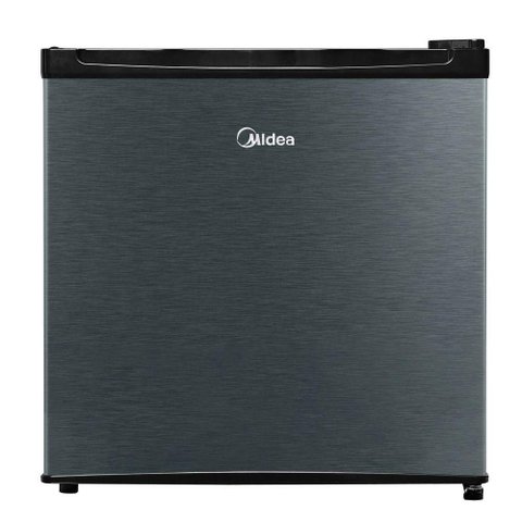 Frigobar Midea 45l Compact Black Edition Mrc06b Preto com Inox – 110v