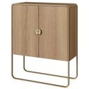 Ver imagem 1 de Balcao Buffet Organico 2 Portas 90 Cm 28065 Artesano Hanover Dourado
