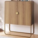 Ver imagem 2 de Balcao Buffet Organico 2 Portas 90 Cm 28065 Artesano Hanover Dourado