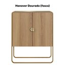 Ver imagem 4 de Balcao Buffet Organico 2 Portas 90 Cm 28065 Artesano Hanover Dourado