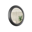 Ver imagem 1 de Espelho Decorativo Call Preto Led Amarelo 60cm Redondo