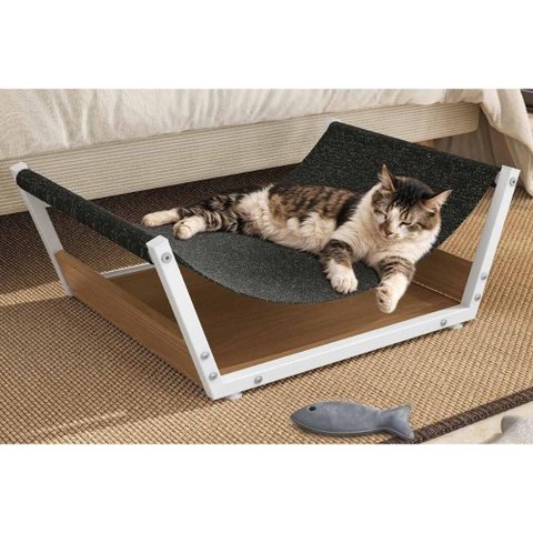 Caminha Colchão Pet p/ Cão e Gato Cama LI055 Branco Kappesberg
