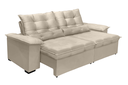 Ver imagem 2 de Sofá Retrátil e Reclinável Aspen 2.60m Super Pillow - Bege