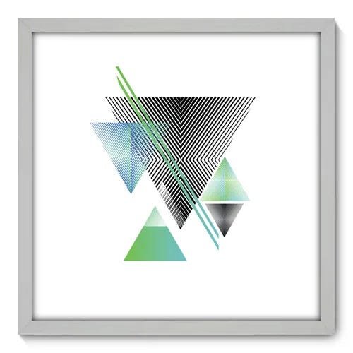 Quadro Decorativo - Triângulos - 50cm x 50cm - 168qnacb - 1