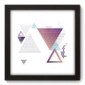 Quadro Decorativo - Triângulos - 22cm x 22cm - 167qnaap - 1