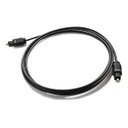 Ver imagem 1 de Cabo Áudio Óptico Digital Toslink 5 Metros Tv Games Home - Xc-cop-5m