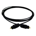 Ver imagem 2 de Cabo Áudio Óptico Digital Toslink 5 Metros Tv Games Home - Xc-cop-5m