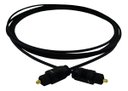 Ver imagem 2 de Cabo Áudio Óptico Digital Toslink 5 Metros Tv Games Home - Xc-cop-5m