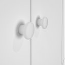 Ver imagem 4 de Guarda Roupa Infantil Encanto com 4 Portas - Branco
