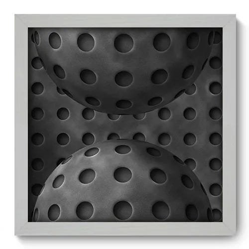 Quadro Decorativo - Bolas - 33cm x 33cm - 024qnabb - 1