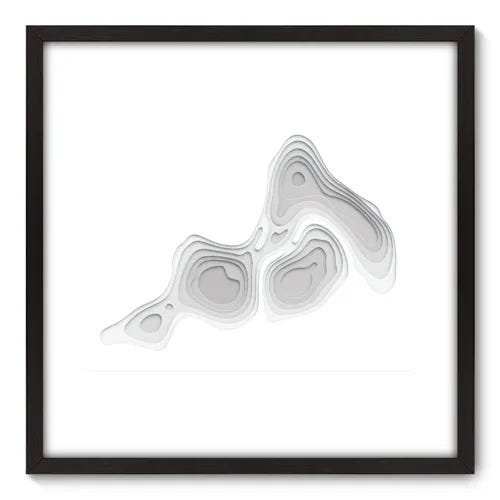 Quadro Decorativo - Relevo - 70cm x 70cm - 203qnadp - 1