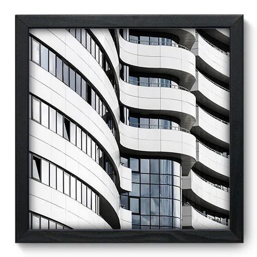 Quadro Decorativo - Cidade - 33cm x 33cm - 020qnubp - 1
