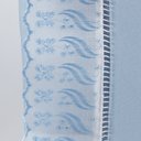Ver imagem 2 de Jogo de Lençol Cama Casal 4 Peças 100% Algodão Percal 180 fios Com Leze:Azul