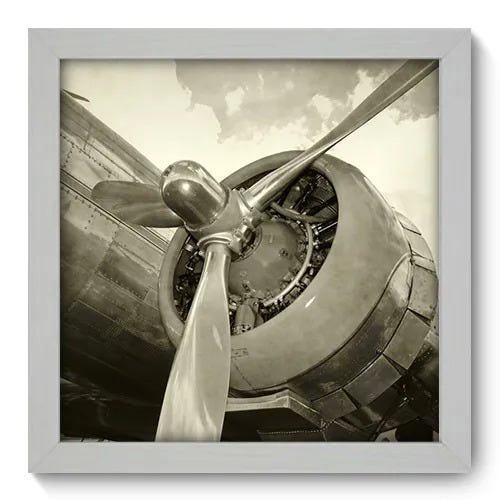 Quadro Decorativo - Hélice - 22cm x 22cm - 002qndab - 1