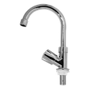 Ver imagem 1 de Torneira Pia Cozinha Lavabo Prata Plástico Abs 1/4 Gold Sand