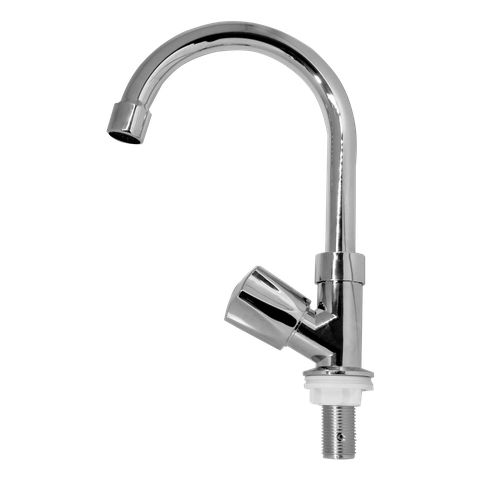 Torneira Pia Cozinha Lavabo Prata Plástico Abs 1/4 Gold Sand