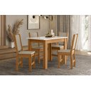 Ver imagem 1 de Conjunto de Mesa Bellagio com 4 Cadeiras Freijo/off White