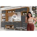 Ver imagem 5 de Cozinha Modulada Nesher Princesa 2 Peças (1aéreo+1balcão) C2p45 Freijo/off White-nesher