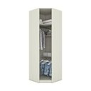Ver imagem 4 de Guarda Roupa Canto Oblíquo Modulado 01 Porta Predileto Henn Areia Hp Com Jequitibá