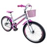 Bicicleta Aro 20 Feminina Infantil Tridal - Branco - 14 - 2